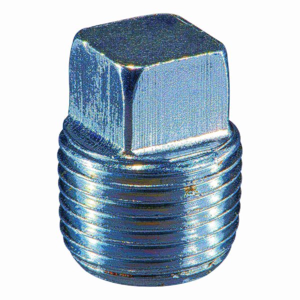 Midwest Fastener 3/8MIP Steel Square Pipe Plugs 3PK 930643